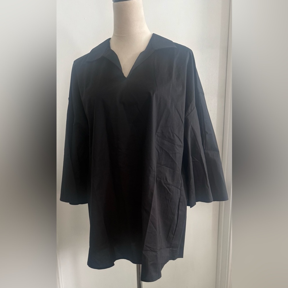 Elegant Black Women's Blouse